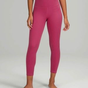 Lululemon Align Size 14 25” Pink Lychee Leggings
